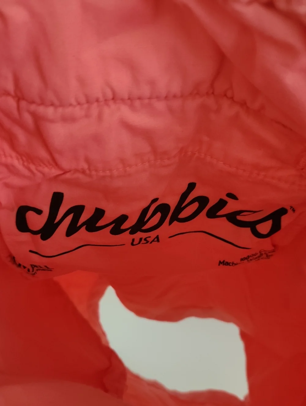 Chubbies Men's Casual Coral Pink Cotton Shorts 5.5 Inch Inseam